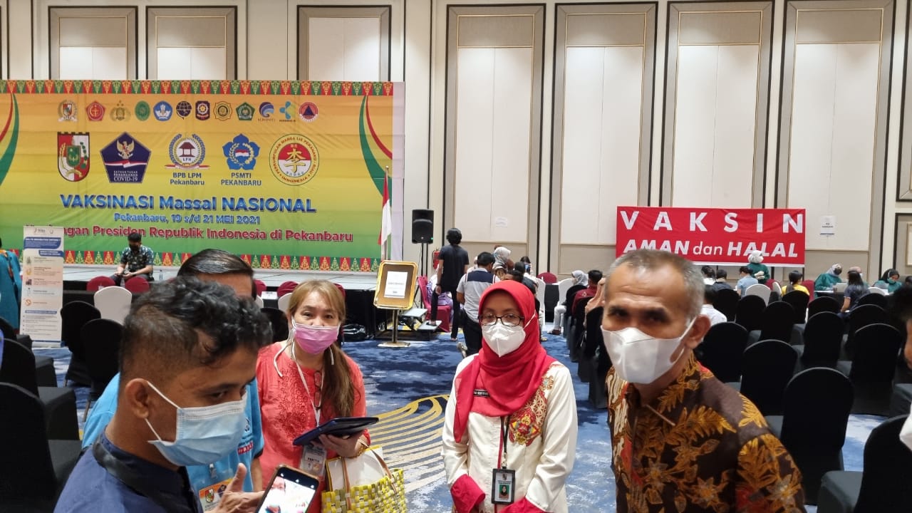 Ada Vaksinasi Gratis untuk 30 Ribu Dosis di Pekanbaru, 4-10 November